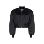 The Attico Black Bomber - The Attico Jackets - Designed by Gilda Ambrosio & Giorgia Tordini - Shop at Coveti