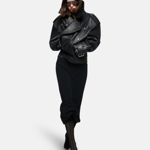 The Attico Black Bomber - The Attico Jackets - Designed by Gilda Ambrosio & Giorgia Tordini - Shop at Coveti