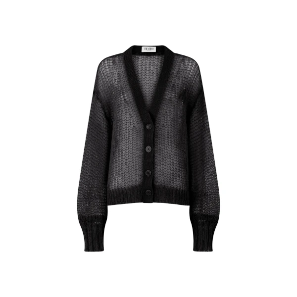 The Attico Black Cardigan