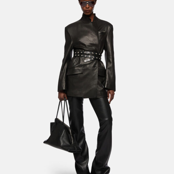 The Attico Black Jacket - The Attico Jackets - Designed by Gilda Ambrosio & Giorgia Tordini - Shop at Coveti