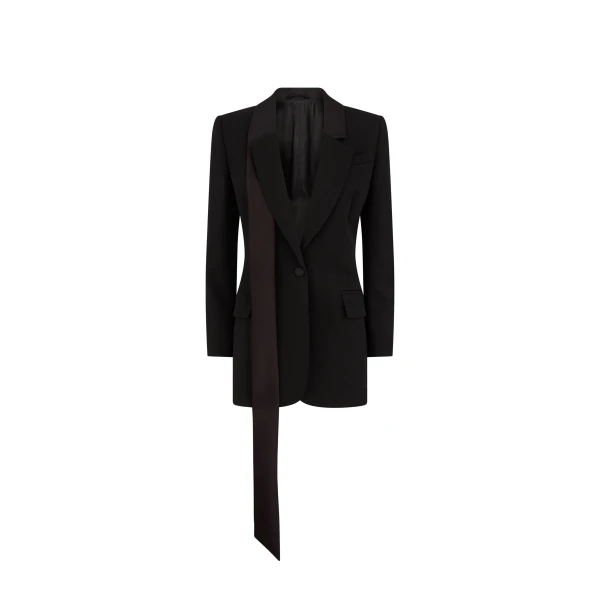 The Attico Black Jacket, view 4