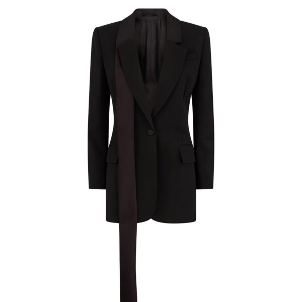 The Attico Black Jacket - The Attico Jackets - Designed by Gilda Ambrosio & Giorgia Tordini - Shop at Coveti
