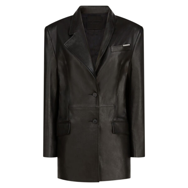 The Attico Black Jacket - The Attico Jackets - Designed by Gilda Ambrosio & Giorgia Tordini - Shop at Coveti