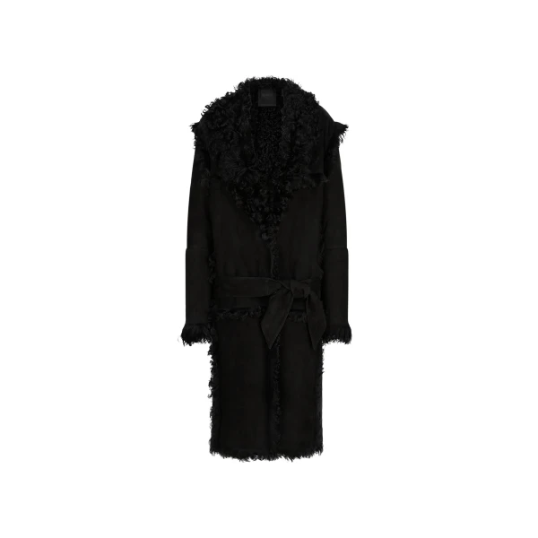 The Attico Black Long Coat