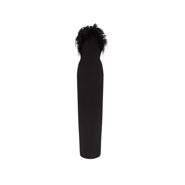 The Attico Black Long Dress