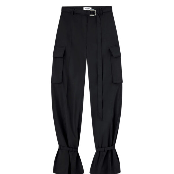 The Attico Black Long Pant - The Attico Pants - Designed by Gilda Ambrosio & Giorgia Tordini - Shop at Coveti