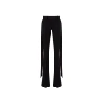 The Attico Black Long Pant - The Attico Pants - Designed by Gilda Ambrosio & Giorgia Tordini - Shop at Coveti