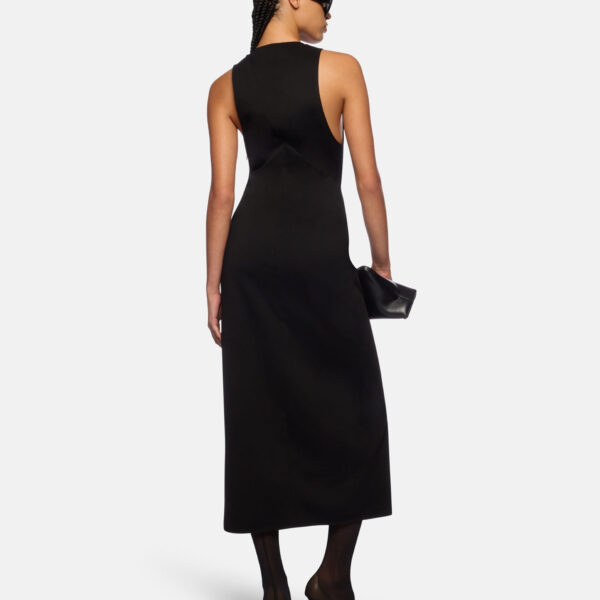The Attico Black Midi Dress - The Attico Dresses - Designed by Gilda Ambrosio & Giorgia Tordini - Shop at Coveti
