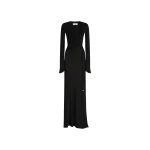 The Attico Black Midi Dress - The Attico Dresses - Designed by Gilda Ambrosio & Giorgia Tordini - Shop at Coveti