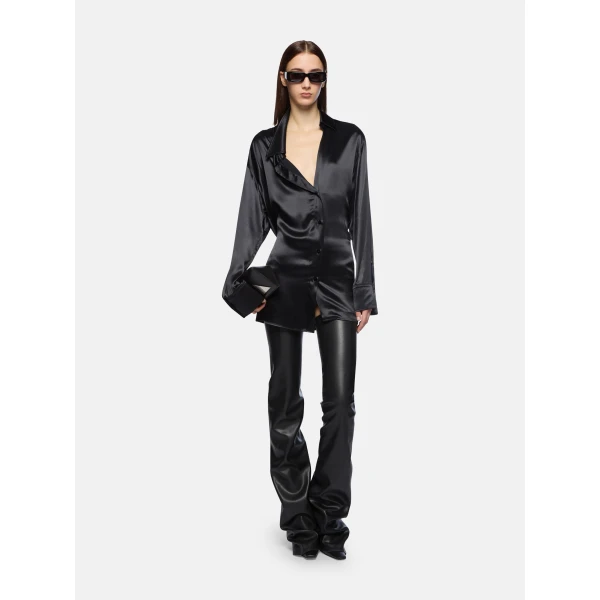 The Attico Black Mini Dress, view 2