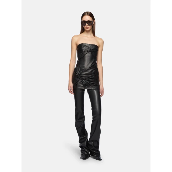 The Attico Black Mini Dress, view 2
