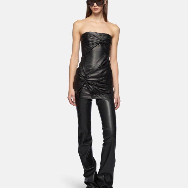 The Attico Black Mini Dress - The Attico Dresses - Designed by Gilda Ambrosio & Giorgia Tordini - Shop at Coveti