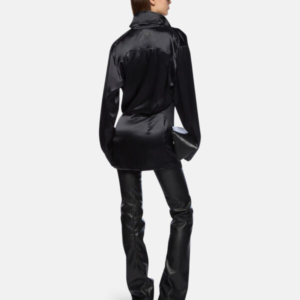 The Attico Black Mini Dress - The Attico Dresses - Designed by Gilda Ambrosio & Giorgia Tordini - Shop at Coveti