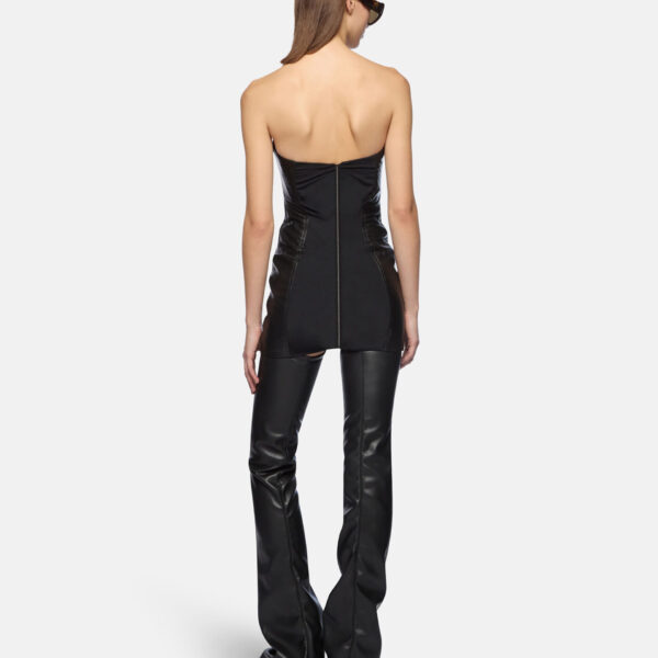 The Attico Black Mini Dress - The Attico Dresses - Designed by Gilda Ambrosio & Giorgia Tordini - Shop at Coveti