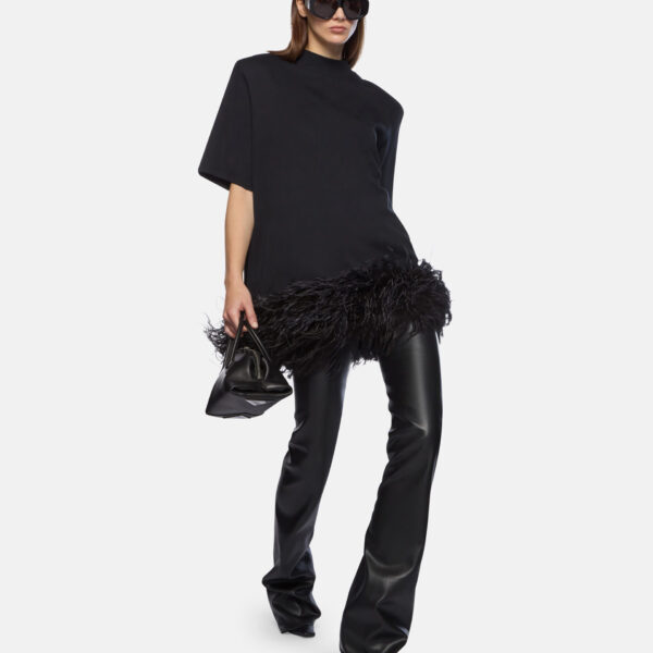 The Attico Black Mini Dress - The Attico Dresses - Designed by Gilda Ambrosio & Giorgia Tordini - Shop at Coveti