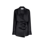 The Attico Black Mini Dress - The Attico Dresses - Designed by Gilda Ambrosio & Giorgia Tordini - Shop at Coveti