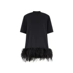 The Attico Black Mini Dress - The Attico Dresses - Designed by Gilda Ambrosio & Giorgia Tordini - Shop at Coveti