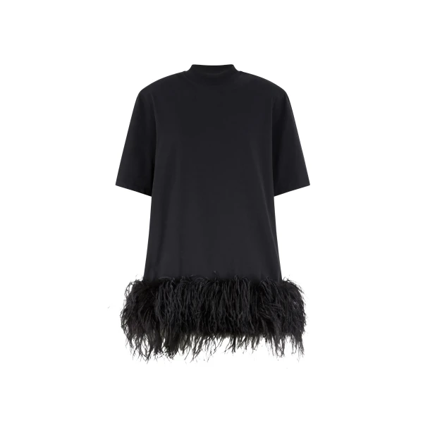 The Attico Black Mini Dress