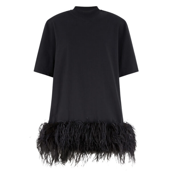 The Attico Black Mini Dress - The Attico Dresses - Designed by Gilda Ambrosio & Giorgia Tordini - Shop at Coveti