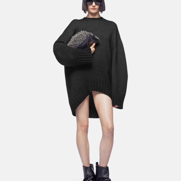 The Attico Black Sweater - The Attico Knitwear - Designed by Gilda Ambrosio & Giorgia Tordini - Shop at Coveti