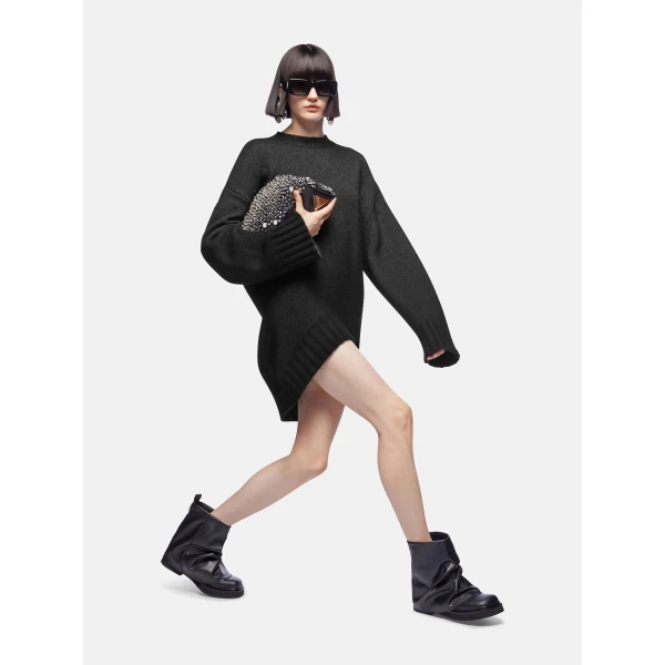 The Attico Black Sweater, view 4