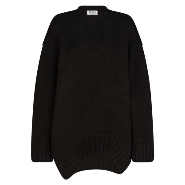 The Attico Black Sweater - The Attico Knitwear - Designed by Gilda Ambrosio & Giorgia Tordini - Shop at Coveti