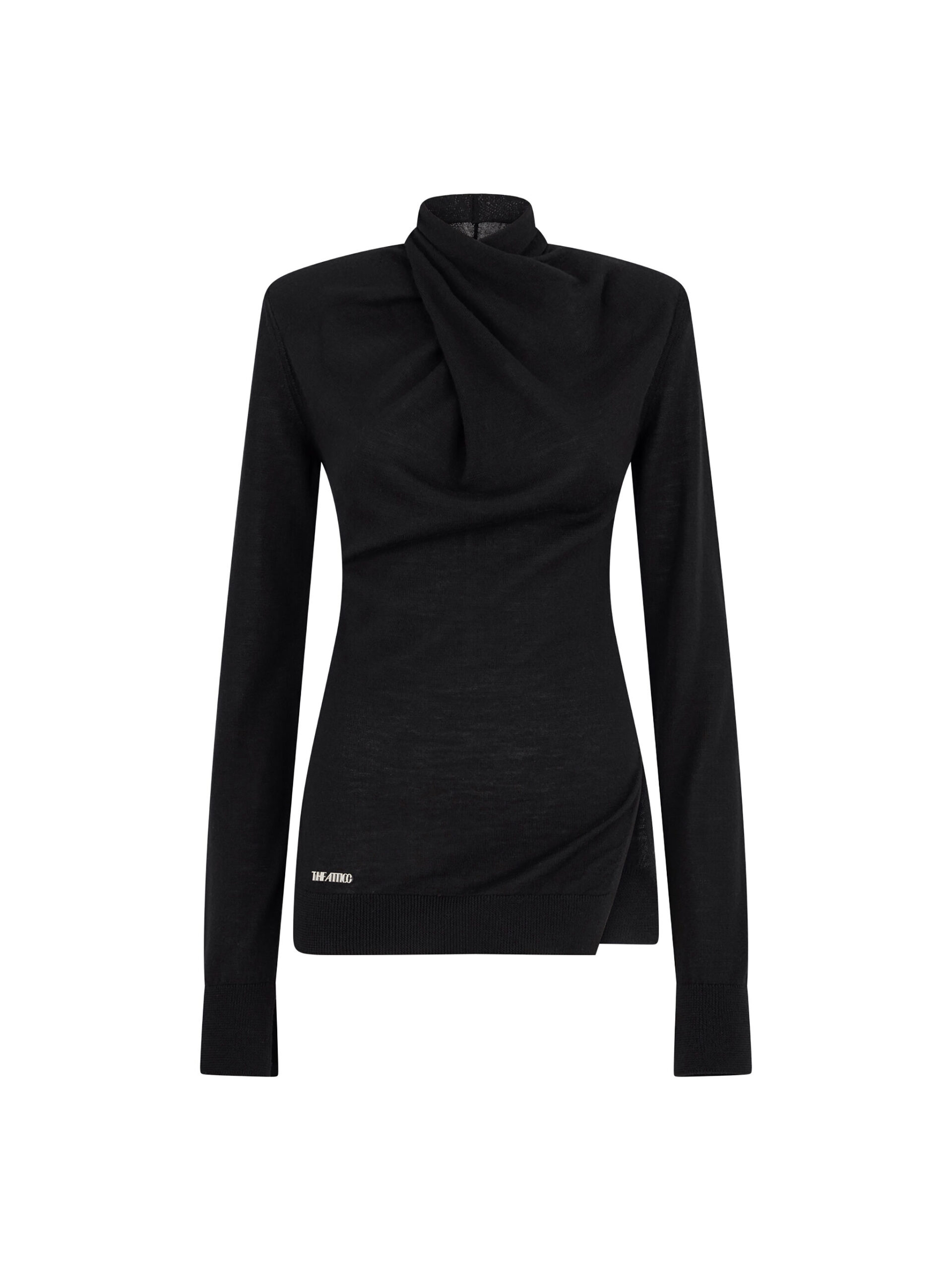 The Attico Black Sweater - The Attico Knitwear - Designed by Gilda Ambrosio & Giorgia Tordini - Shop at Coveti The Attico Black Sweater - The Attico Knitwear - Designed by Gilda Ambrosio & Giorgia Tordini - Shop at Coveti