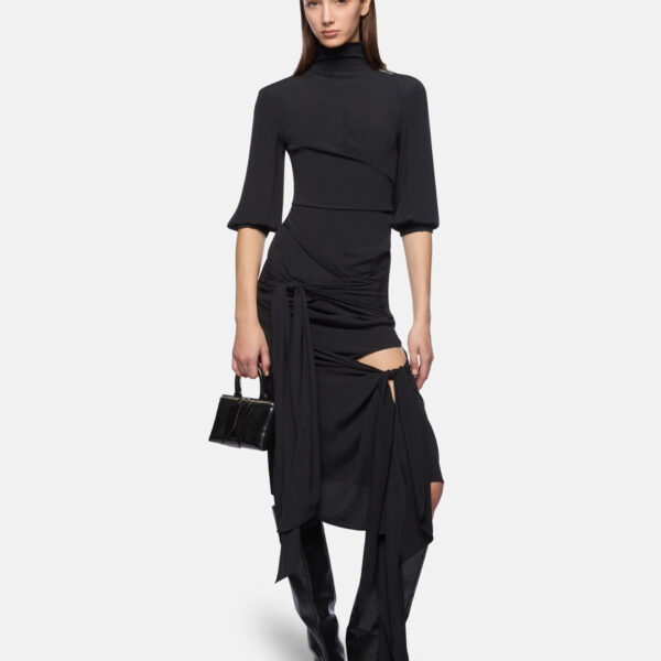 The Attico Black Top - The Attico Tops - Designed by Gilda Ambrosio & Giorgia Tordini - Shop at Coveti