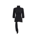 The Attico Black Top - The Attico Tops - Designed by Gilda Ambrosio & Giorgia Tordini - Shop at Coveti