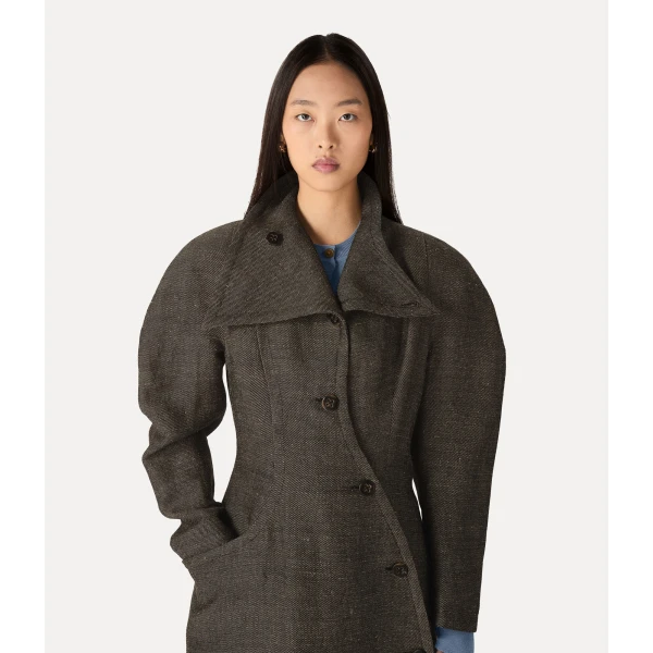 Vivienne Westwood Breeze Coat - Vivienne Westwood Coats - Punk Luxury - Shop at Coveti