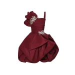 Oscar de la Renta Brooch Embroidered Cocktail Sleeveless Dress - Oscar de la Renta Dresses - American Couture - Shop at Coveti