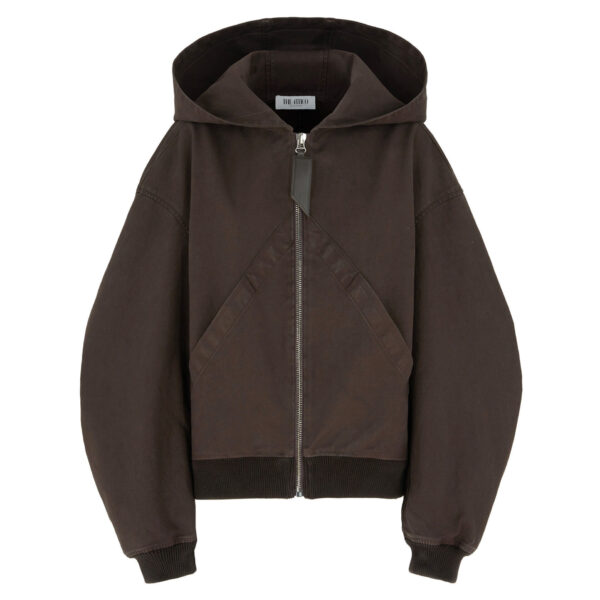 The Attico Brown Bomber - The Attico Jackets - Designed by Gilda Ambrosio & Giorgia Tordini - Shop at Coveti