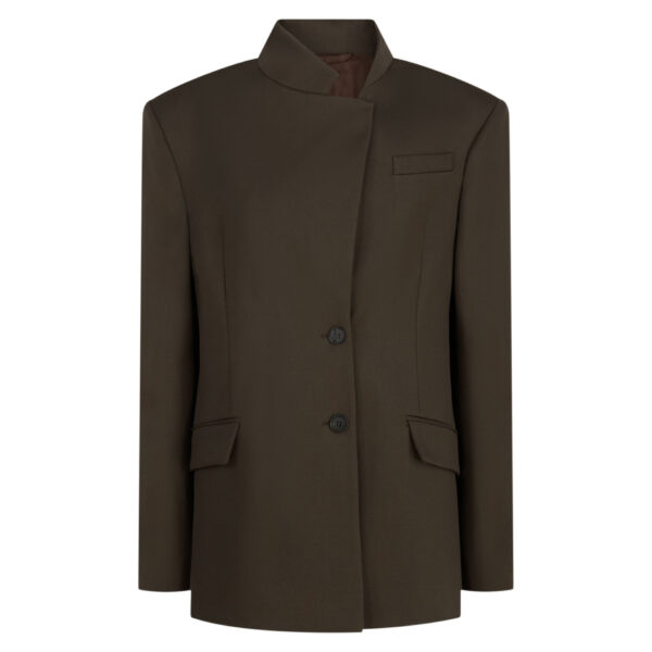 The Attico Brown Jacket - The Attico Jackets - Designed by Gilda Ambrosio & Giorgia Tordini - Shop at Coveti