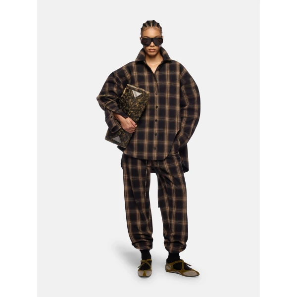 The Attico Brown Shades Long Pant, view 2