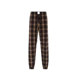 The Attico Brown Shades Long Pant - The Attico Pants - Designed by Gilda Ambrosio & Giorgia Tordini - Shop at Coveti