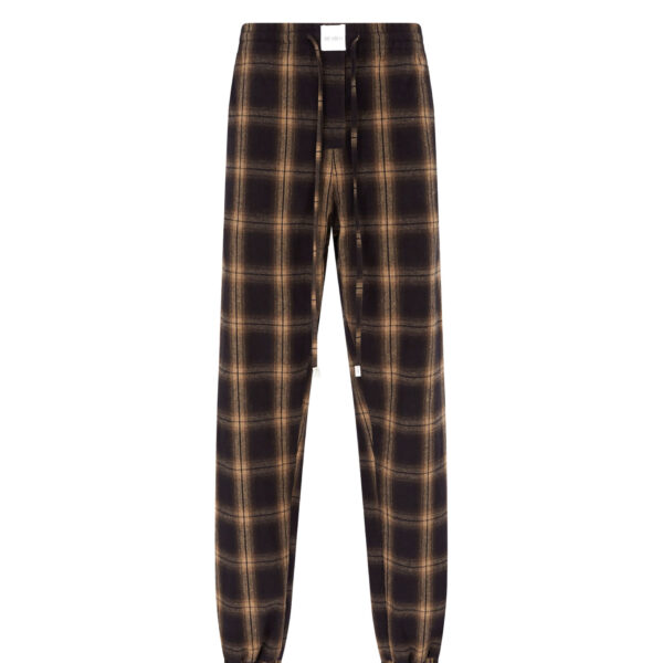 The Attico Brown Shades Long Pant - The Attico Pants - Designed by Gilda Ambrosio & Giorgia Tordini - Shop at Coveti