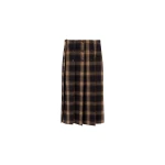The Attico Brown Shades Midi Skirt - The Attico Skirts - Designed by Gilda Ambrosio & Giorgia Tordini - Shop at Coveti