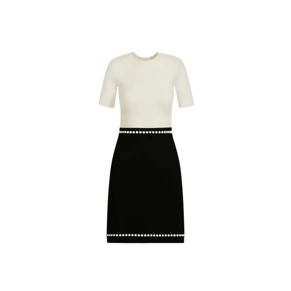 Oscar de la Renta Bubble Trim Dress - Oscar de la Renta Dresses - American Couture - Shop at Coveti