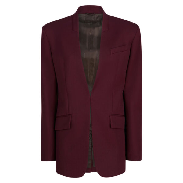 The Attico Burgundy Jacket - The Attico Jackets - Designed by Gilda Ambrosio & Giorgia Tordini - Shop at Coveti