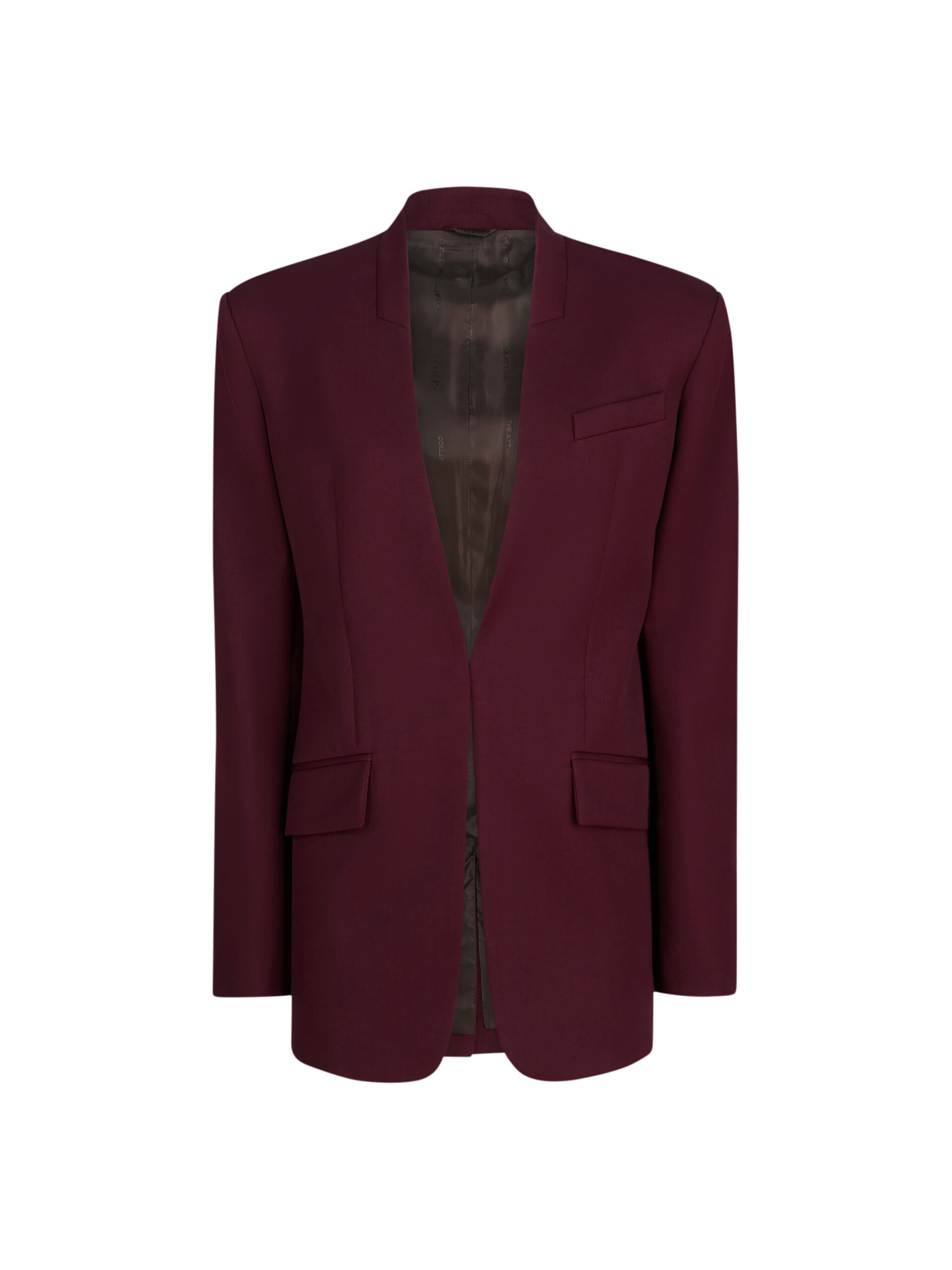 The Attico Burgundy Jacket - The Attico Jackets - Designed by Gilda Ambrosio & Giorgia Tordini - Shop at Coveti The Attico Burgundy Jacket - The Attico Jackets - Designed by Gilda Ambrosio & Giorgia Tordini - Shop at Coveti