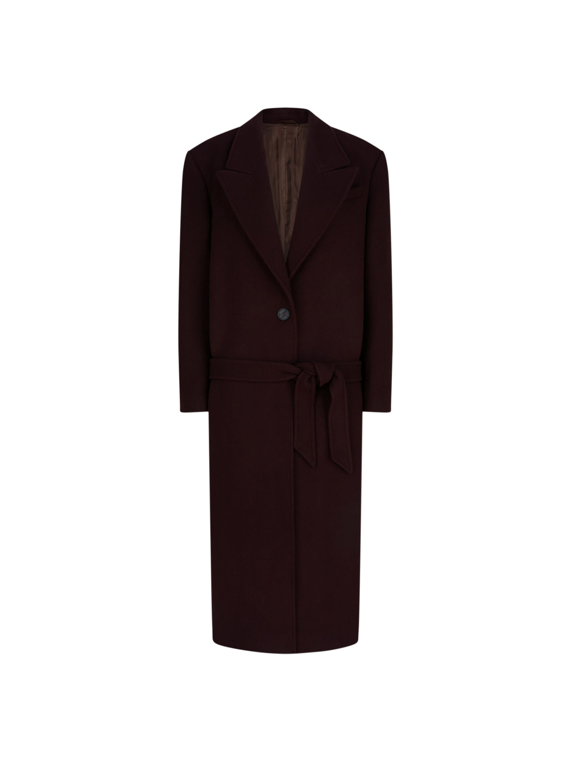 The Attico Burgundy Long Coat - The Attico Coats - Designed by Gilda Ambrosio & Giorgia Tordini - Shop at Coveti The Attico Burgundy Long Coat - The Attico Coats - Designed by Gilda Ambrosio & Giorgia Tordini - Shop at Coveti