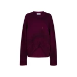 The Attico Burgundy Sweater - The Attico Knitwear - Designed by Gilda Ambrosio & Giorgia Tordini - Shop at Coveti