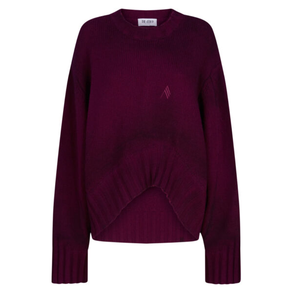 The Attico Burgundy Sweater - The Attico Knitwear - Designed by Gilda Ambrosio & Giorgia Tordini - Shop at Coveti