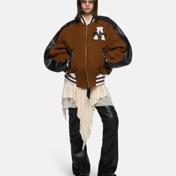 The Attico Camel Bomber - The Attico Jackets - Designed by Gilda Ambrosio & Giorgia Tordini - Shop at Coveti