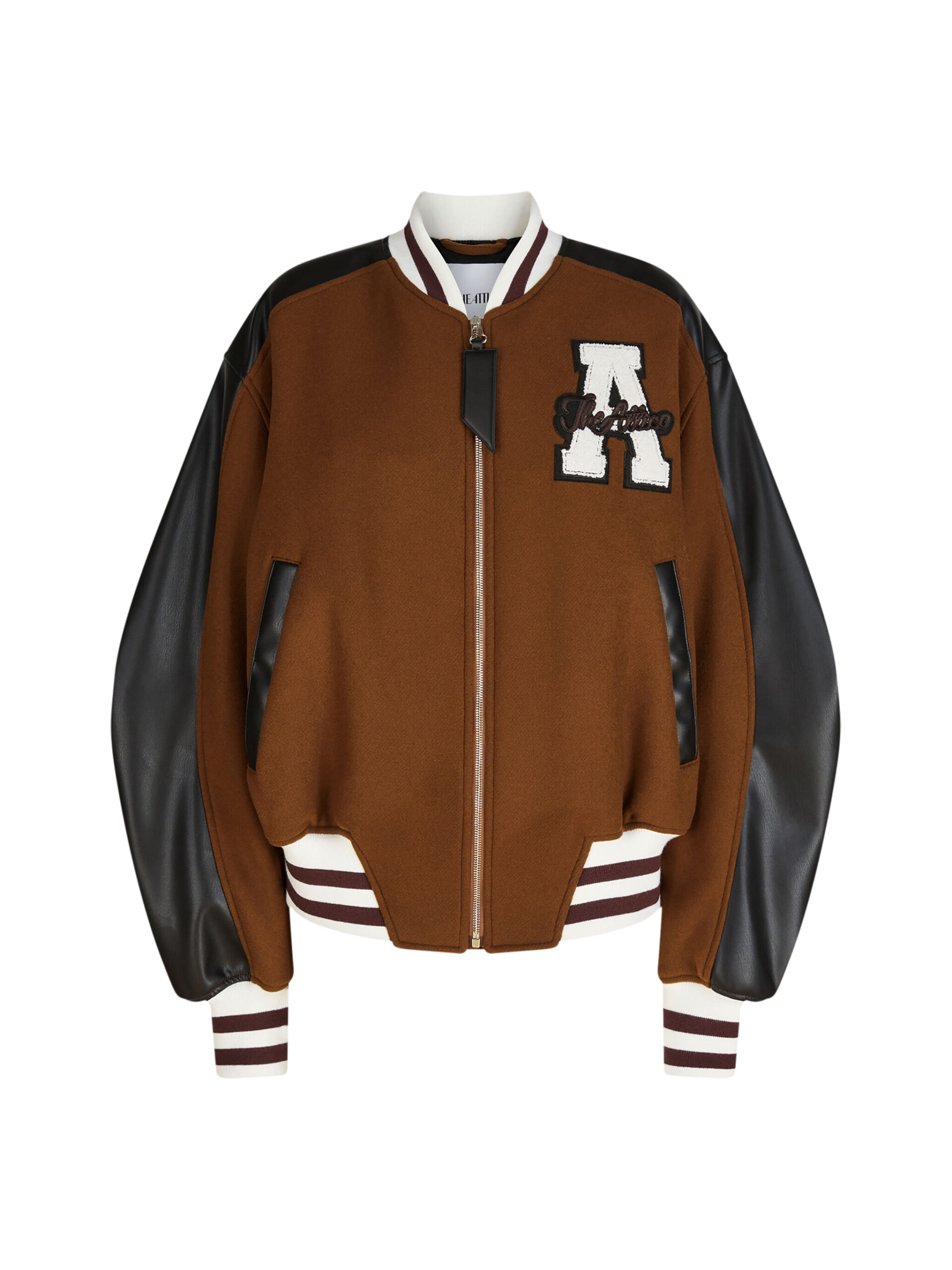 The Attico Camel Bomber - The Attico Jackets - Designed by Gilda Ambrosio & Giorgia Tordini - Shop at Coveti The Attico Camel Bomber - The Attico Jackets - Designed by Gilda Ambrosio & Giorgia Tordini - Shop at Coveti
