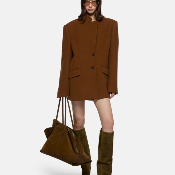 The Attico Camel Jacket - The Attico Jackets - Designed by Gilda Ambrosio & Giorgia Tordini - Shop at Coveti