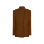 The Attico Camel Jacket - The Attico Jackets - Designed by Gilda Ambrosio & Giorgia Tordini - Shop at Coveti