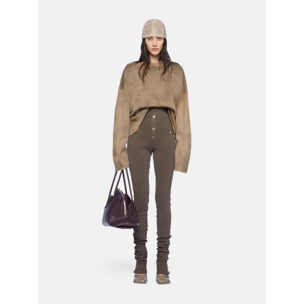 The Attico Camel Sweatshirt Top, view 2