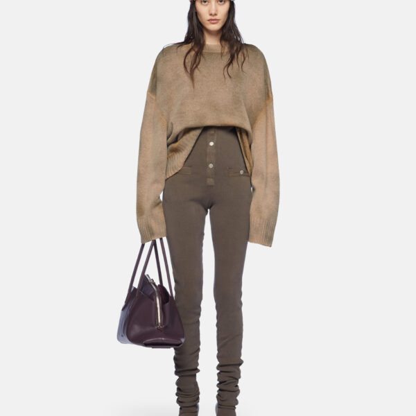 The Attico Camel Sweatshirt - The Attico Tops - Designed by Gilda Ambrosio & Giorgia Tordini - Shop at Coveti