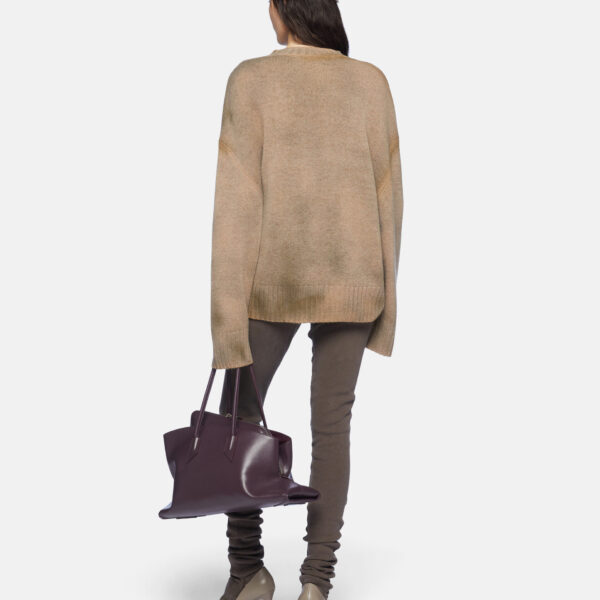 The Attico Camel Sweatshirt - The Attico Tops - Designed by Gilda Ambrosio & Giorgia Tordini - Shop at Coveti